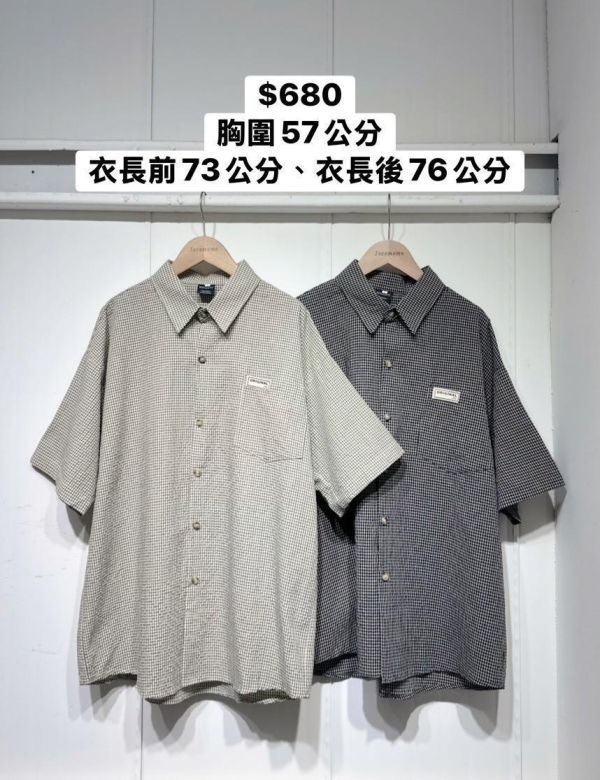 韓系極簡細紋襯衫 