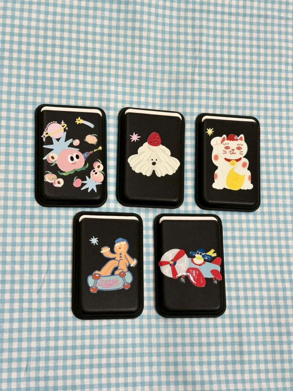 可愛日常磁吸卡夾 