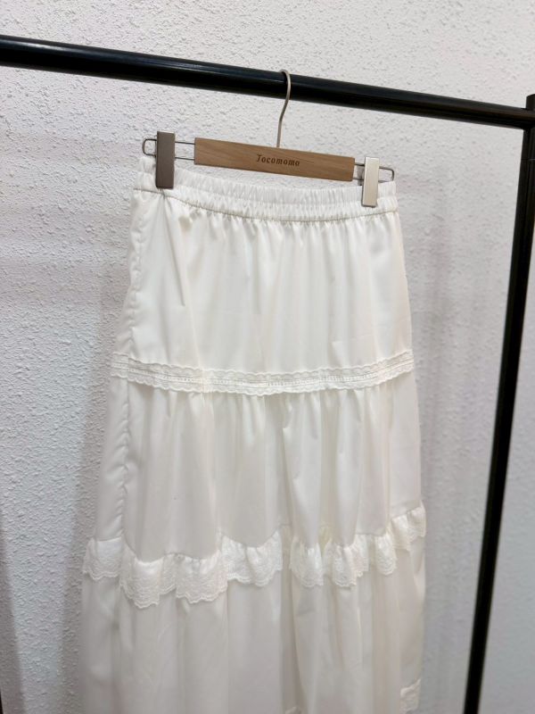 質感小蕾絲長裙 