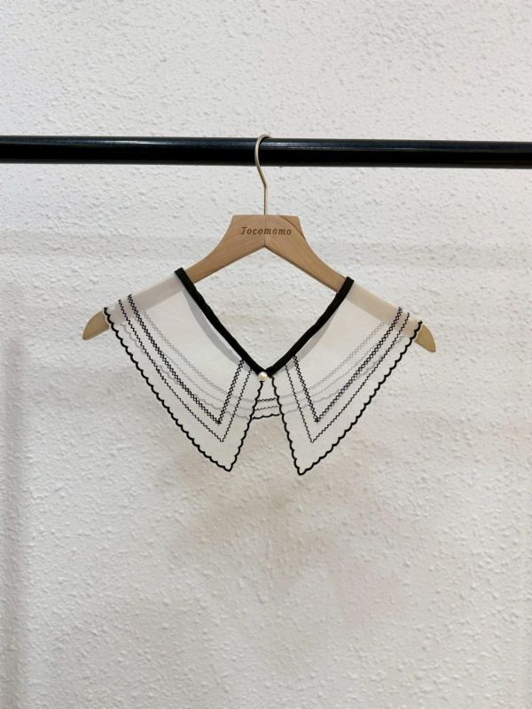 學院風小珍珠領片 