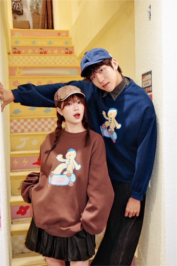 自訂款-滑板薑餅人大學踢 