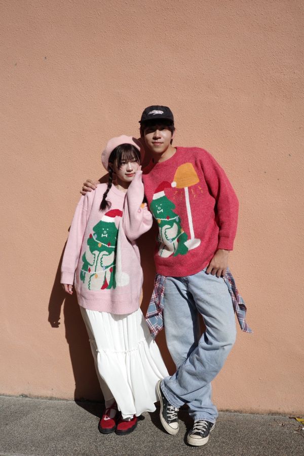 自訂款-檯燈聖誕樹毛衣 