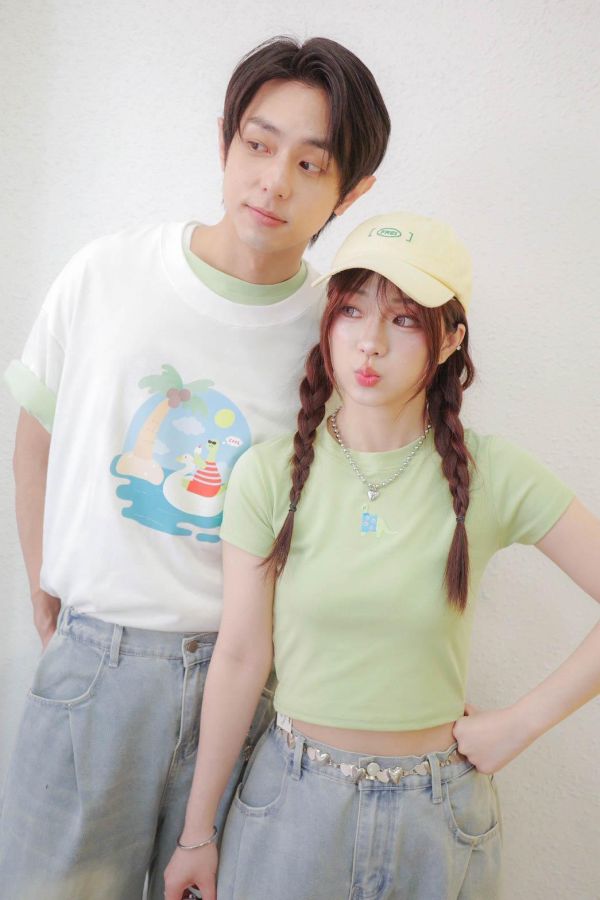 自訂款-夏日游泳恐龍大踢 (MIT) 