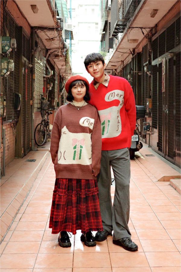 自訂款-小肥貓聖誕毛衣 