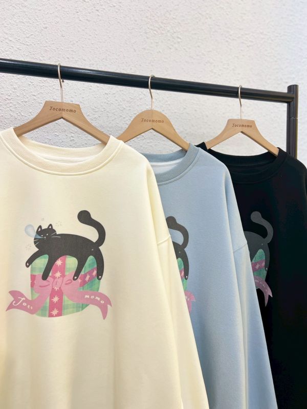 自訂款-黑貓打瞌睡大學踢 