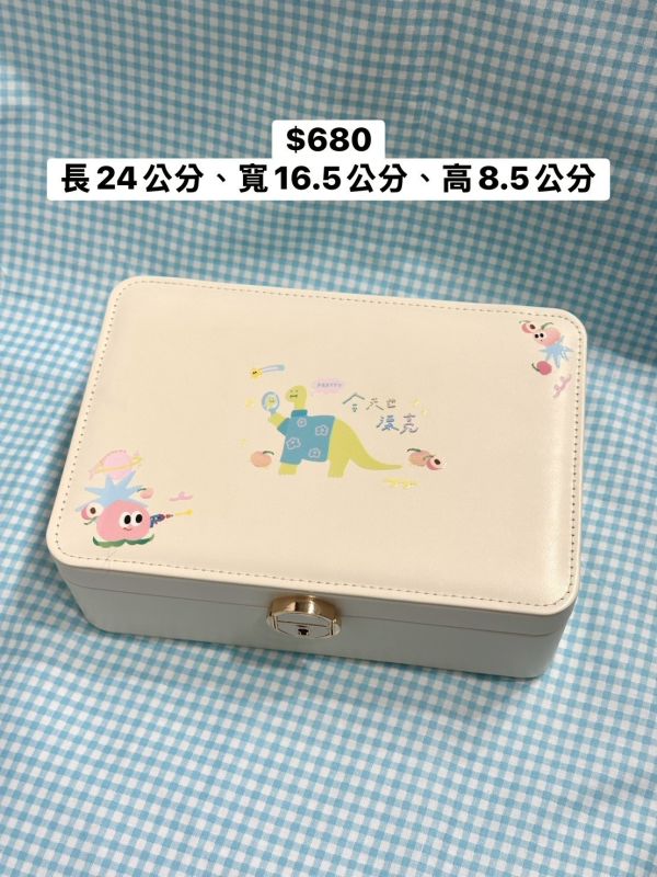 小插圖雙層飾品盒 