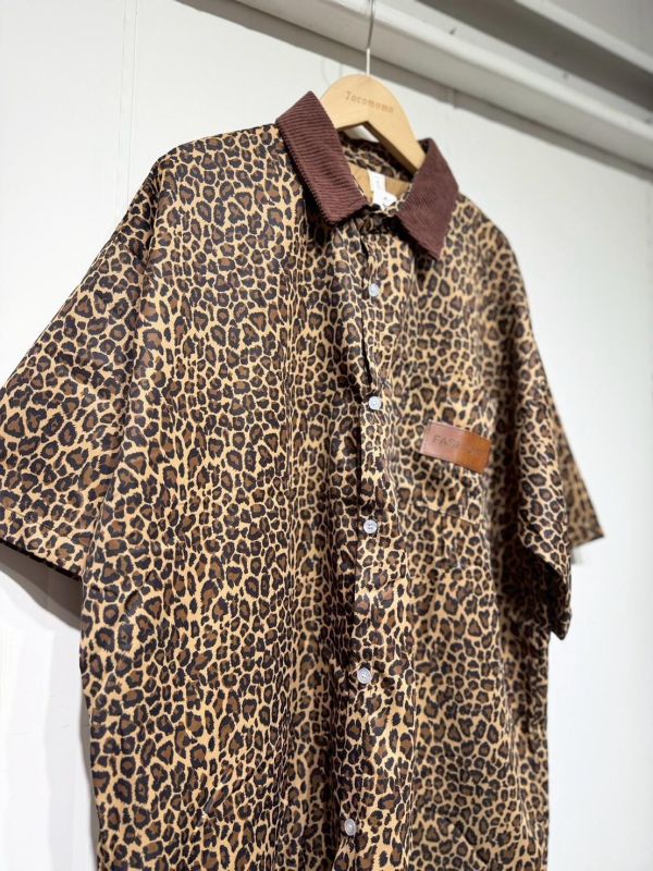 街頭風豹紋襯衫 