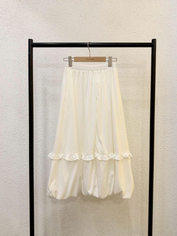 日常荷葉邊氣球裙 