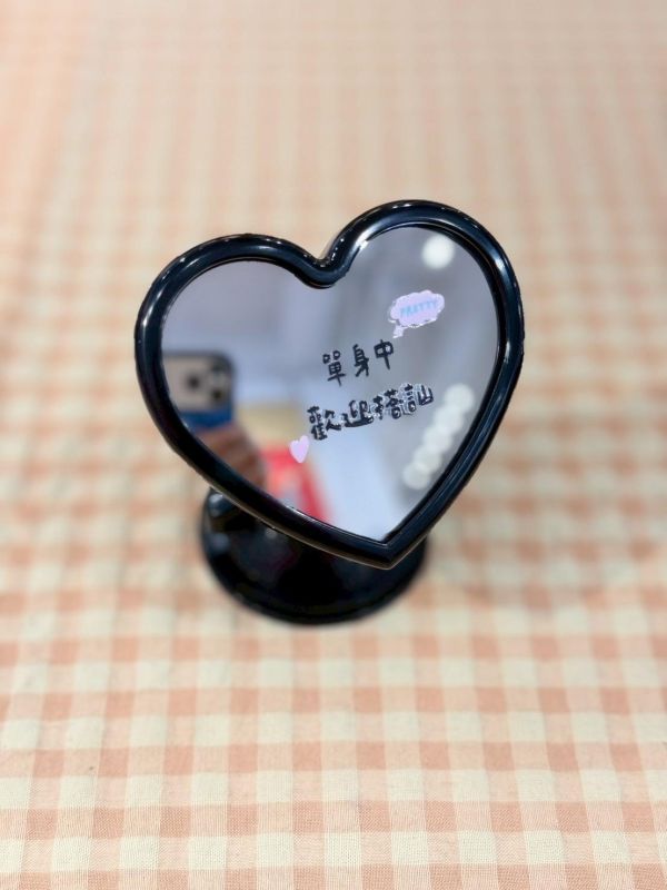 少女愛心小凸面鏡 
