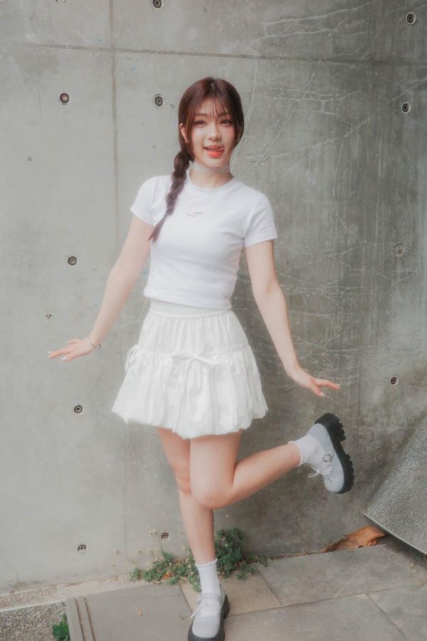 小蝴蝶結氣球短裙 