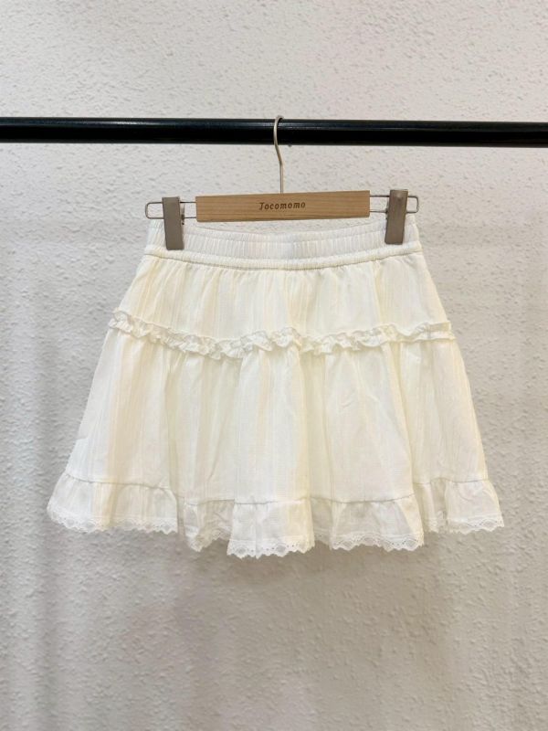 花邊蕾絲蛋糕短裙 