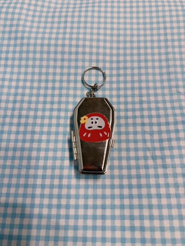 復古造型金屬熄菸盒 