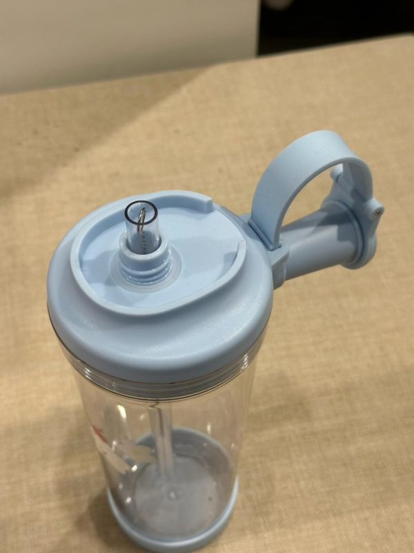 可愛透明吸管水壺 