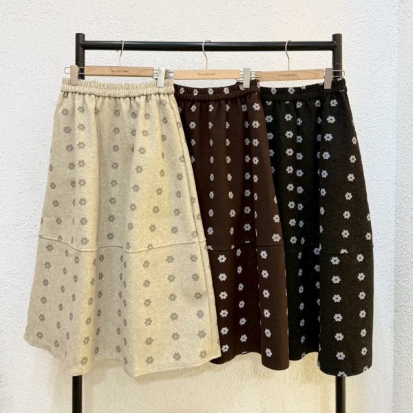 可愛小花花長裙 (冬) 