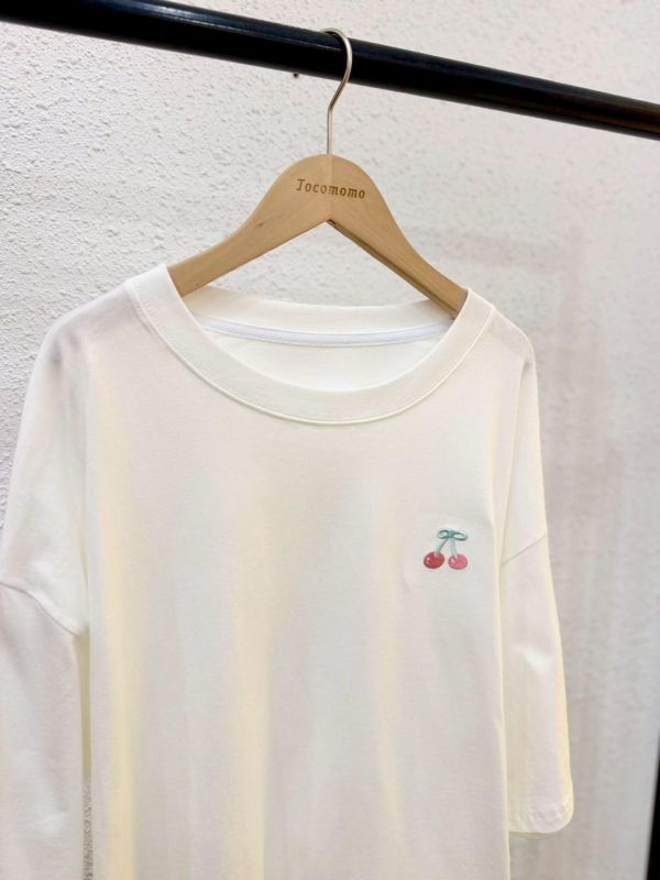 自訂款-小櫻桃刺繡小圖大踢 (MIT) 