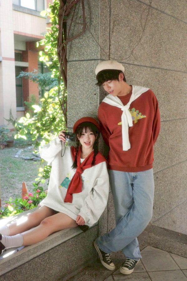 自訂款-漂亮恐龍刺繡大學踢 