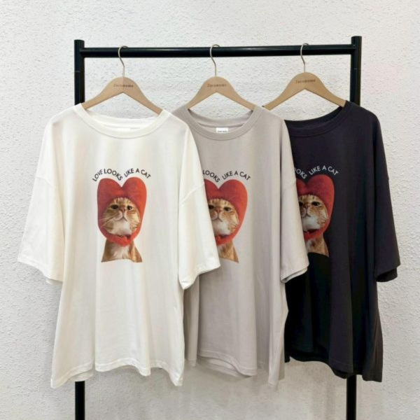 愛心頭套貓貓大踢 