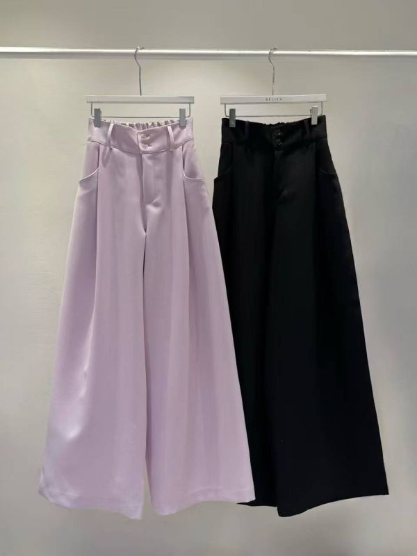 〖預購＋現貨〗正韓版高腰設計超顯瘦擴腿褲 