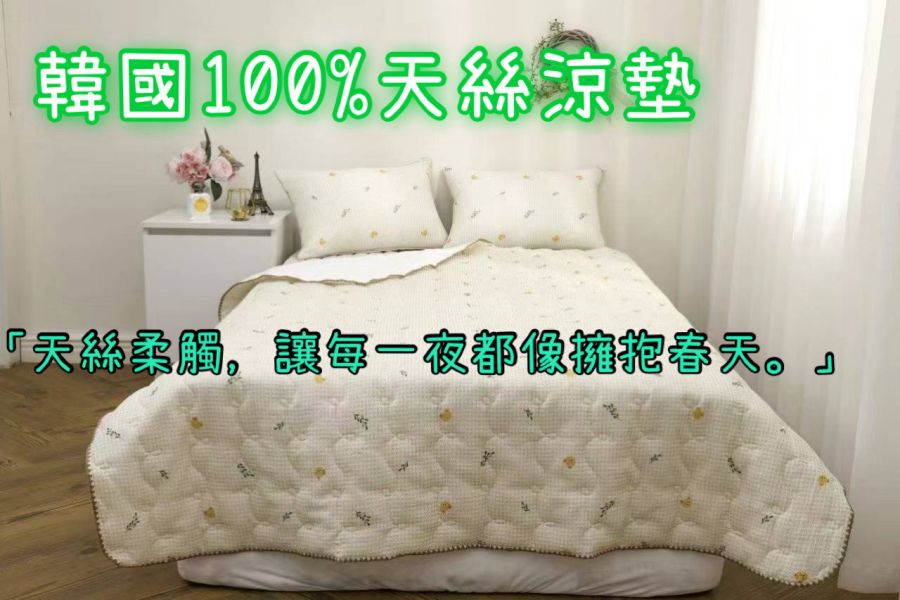 正韓夏季100%天絲床墊       涼被  棉被 