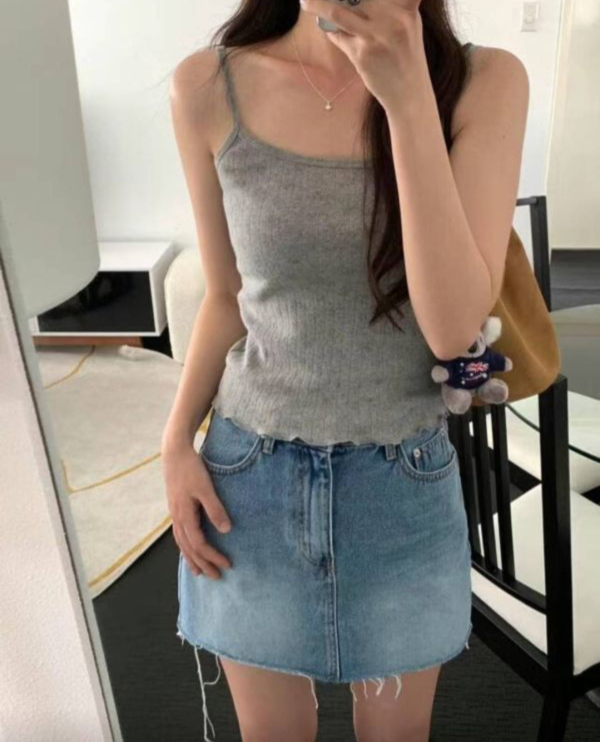 正韓版春夏牛仔短裙 