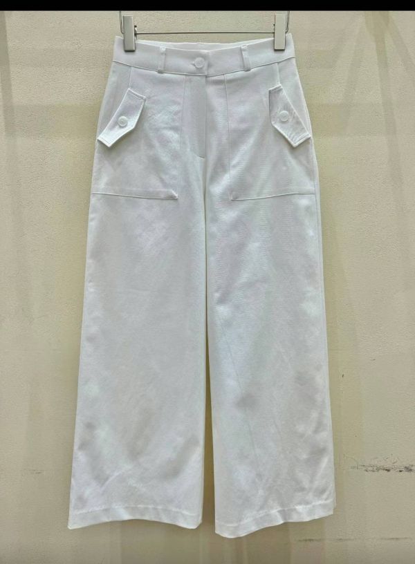 〖預購＋現貨〗正韓版春夏口袋設計修身顯瘦落地寬褲 