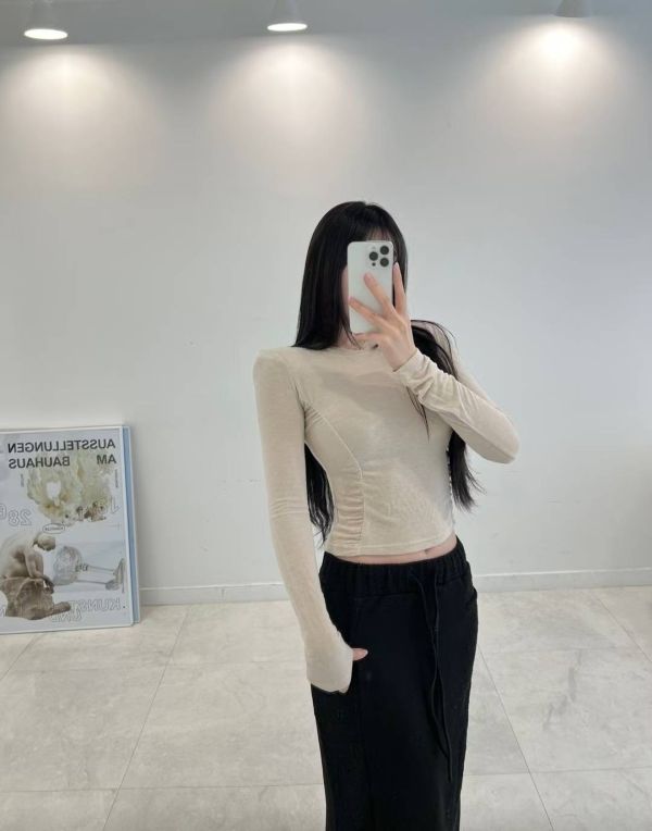 〖預購＋現貨〗正韓早春腰身設計款上衣 
