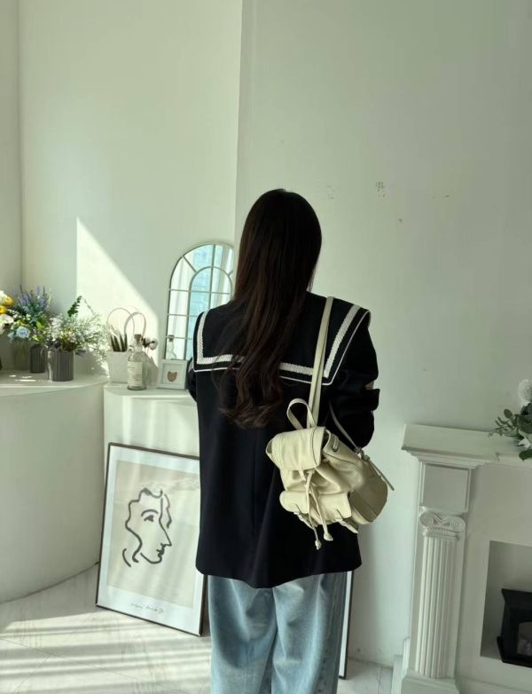 〖預購＋現貨〗正韓版牛皮後背包 