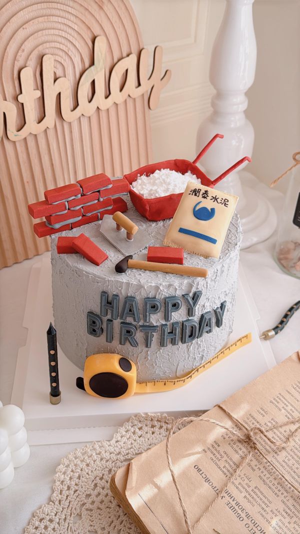 專業泥作職人蛋糕 