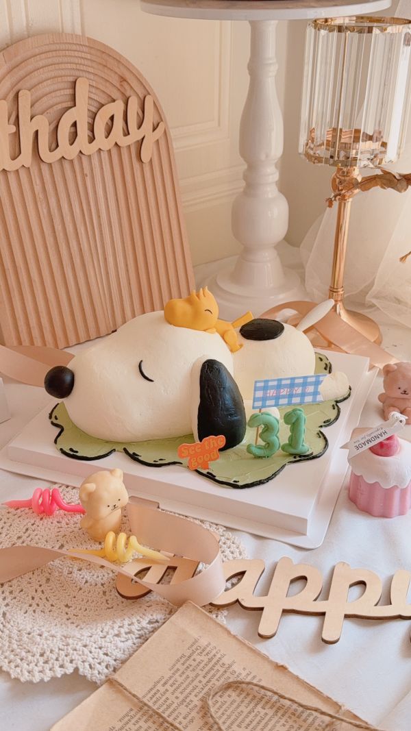 趴睡史努比與糊塗塌客/小黃鳥 