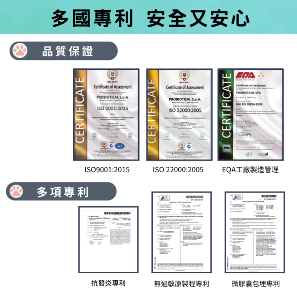 犬貓適用 【FINE PET 專為毛孩設計的腸胃益生菌】50g/包 義大利醫療級益生菌+優質益生元+天然雞肉風味 