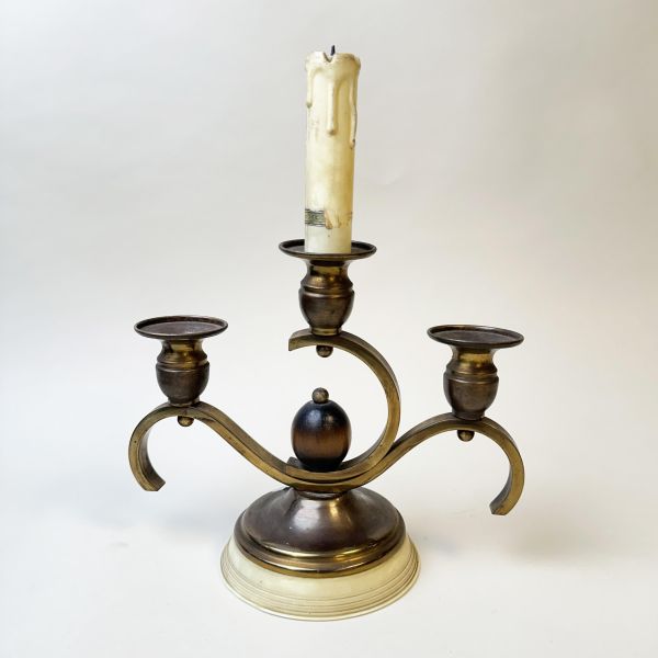 古典三頭燭台 