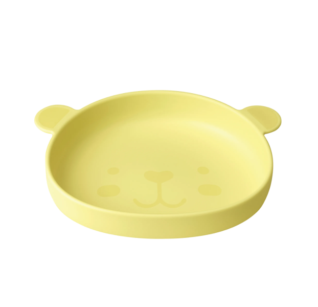 黃色兒童餐盤 