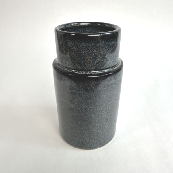 藍色花器 