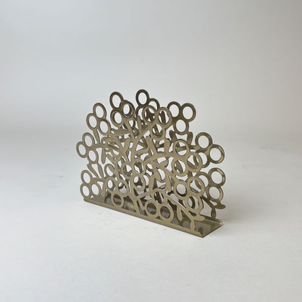 金屬雕花紙巾架 