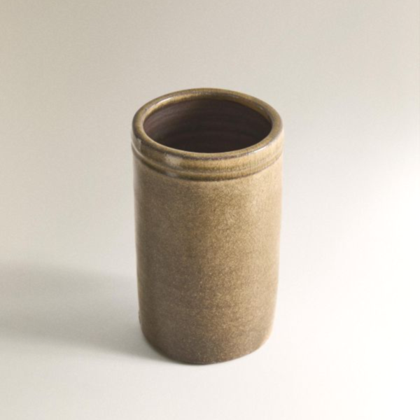 冰裂紋直筒花器 