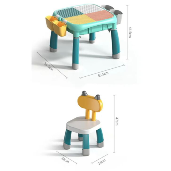 多彩兒童遊戲桌椅 