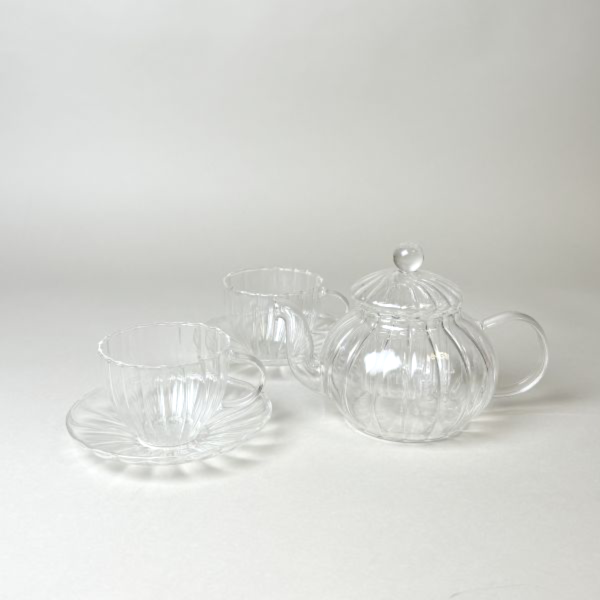 透明耐熱玻璃茶壺組 