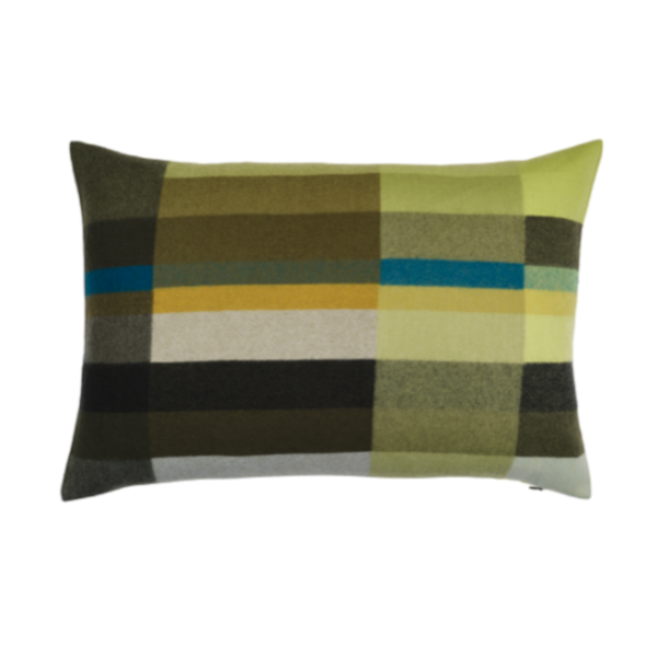 綠色系混色抱枕 