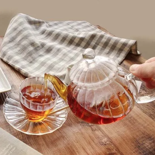 透明耐熱玻璃茶壺組 