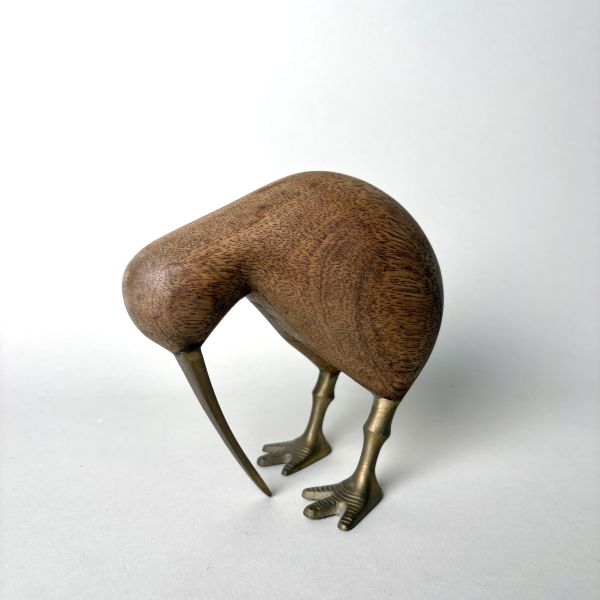 木銅奇異鳥擺飾 