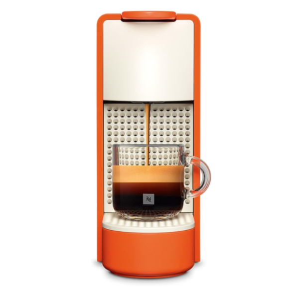橘色膠囊咖啡機 