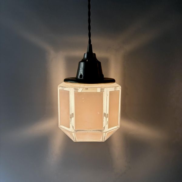 切割玻璃八角吊燈 