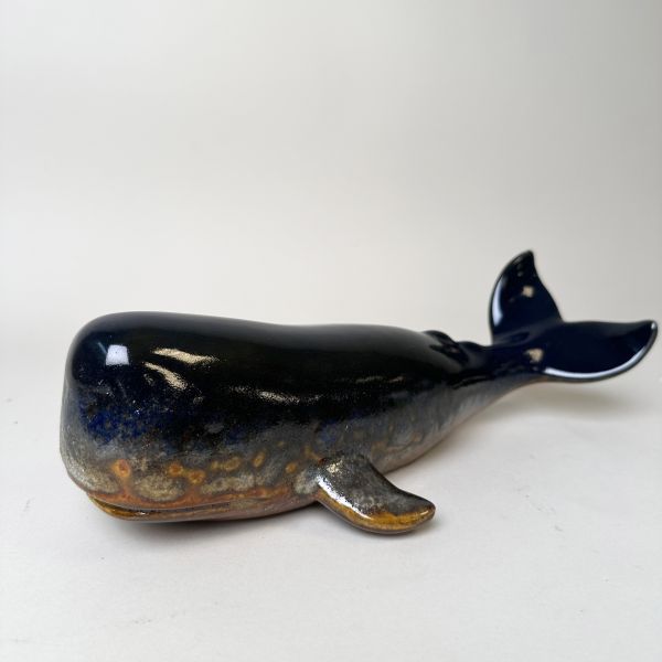 陶瓷鯨魚擺飾 