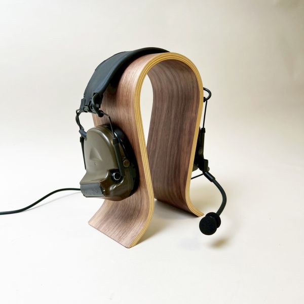 老軍綠麥克風耳機 