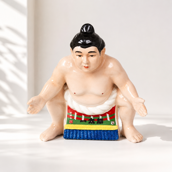 相撲造型陶瓷酒瓶/擺飾 