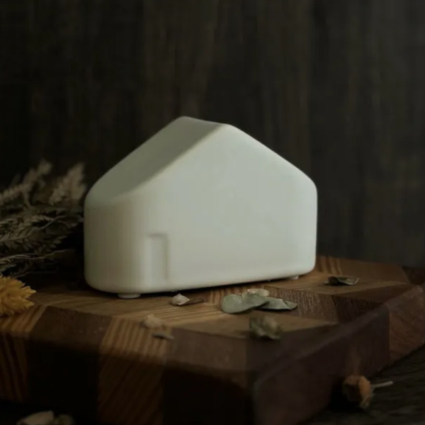 白色陶瓷房子擺飾 