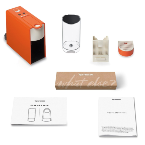 橘色膠囊咖啡機 