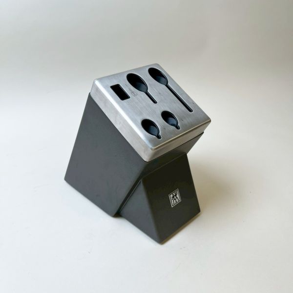 黑銀簡約刀具架 