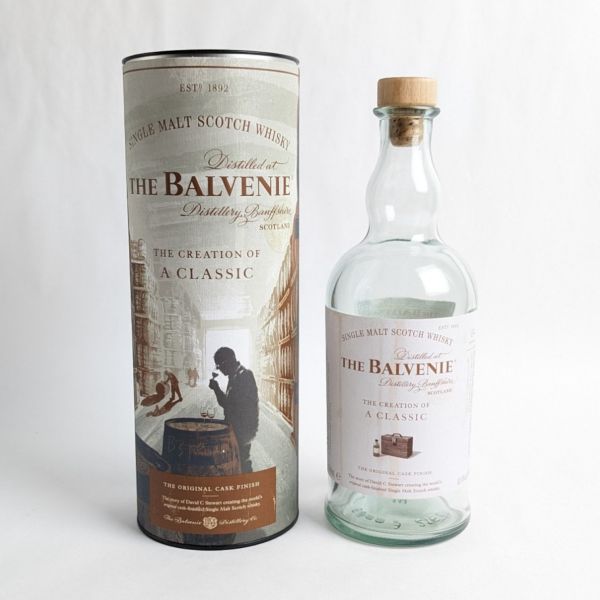 BALVENIE威士忌空酒瓶含盒 