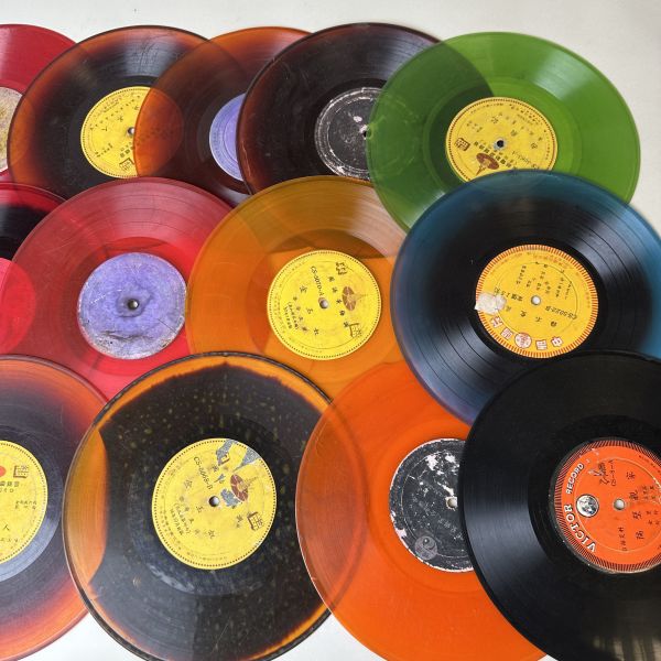 10吋老彩膠擺飾用 